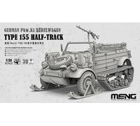 Meng-Model VS-018 - 1/35 Allemand Pkw.K1 Wagon Benne Type 155 Half Track - Neuf