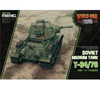 Meng-Model WWT-006 - Char Moyen Soviétique T-34/76 (Modèle Cartoon - Neuf