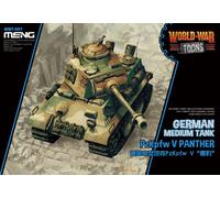 Meng Model WWT-007 Pzkpf. V Panther Kit de modélisation en Plastique pour modélisme Multicolore