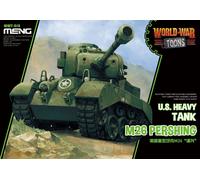 Meng-Model WWT-010 - U.S. Char Lourd M26 Pershing (CartoonMod - Neuf