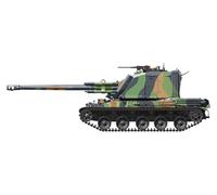 MENG, « Modèle 1 :35, obusier automoteur français AUF1 SPG », 155 mm (Multicolore)