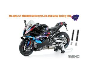 MENG MT-009S 1/9 Moto M1000RR (pré-colorée) avec fourche métallique SPS-094