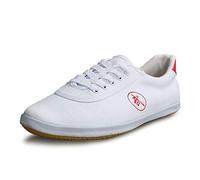 MENG Tai Chi Chaussures Martial Kung Fu Chaussures Shaolin Qi Gong Wing Chun Les Chaussures avec Caoutchouc Classique Semelle Oxford pour Hommes Et Femmes(41 EU)