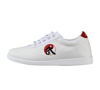 MENG Unisexe Chaussons Chaussures De Toile Chinois De Tai Chi Chuan Et Kung Fu Taekwondo (Color : White, Size : 42)