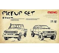Meng Maquette voiture Vs-007 Modèle 1 Set de 2 véhicules type Pickup