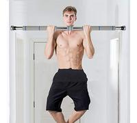 MENGDA Barre de Traction pour la Porte,Installation sans Vis, Barre de Porte Réglable de 80 à 115 cm Chargeable Jusqu'à 150 kg