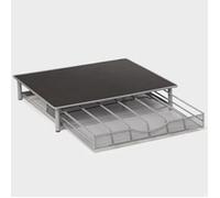 MENGDA Porte Capsules 36pcs Support à Capsules à Café Tiroirs de Rangement pour Capsules Dolce Gusto gris