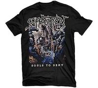 Menge Suffocation Souls to Deny T-Shirt Men! Relapse Records TS2869 Black Size L