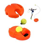 mengger 2 Pcs Tennis Trainer Rebound Balls Accessoire d'entrainement entraîneur Outil Formation d'auto-Apprentissage Équipement Base d'exercice Sportif l'entraînement Adulte Enfants Joueur Débutant