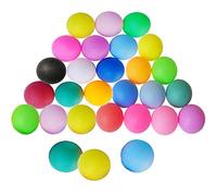 mengger Balles de Ping Pong Tennis de Table Training D'entraînement 30 Piece Plastique Balle Idéal pour l'entraînement et Les Jeux Décoration Jouets Animaux Adultes et Jeux Boule