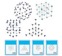 Mengger moléculaire Modèle Kit 399pcs biochimie Chimie Organique et inorganique Set de modélisation Scientifique Atom Liens l'enseignement Chimie d'apprentissage moléculaire modèles