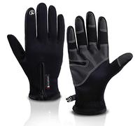 MengH-SHOP Gants de Cyclisme Unisexe Gants d'hiver Écran Tactile Gant Antidérapant Coupe-Vent Gants de Vélo pour Cyclisme Conduite Escalade Running Ski, XXL
