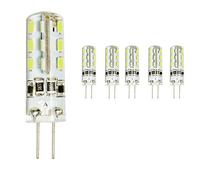 Mengjay® 10x G4 DC12V 1.5W Ampoule LED 24 LED SMD 3014 Led Lamp Corn pour Crystal Lampe LED Spot Ampoules blanc froid