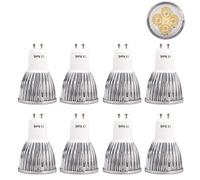 Mengjay Ampoule LED GU10 LED, projecteur LED 6W équivalent à une ampoule 50W, lumière froide 6000K 520lm, ampoules LED à faisceau large 120 °, 10 par paquet