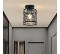 Mengjay E27 Metal Vintage Suspensions Plafonnier Luminaires Lampe Retro Industriel Suspensions Eclairage Antique Pendentif Lumiere Retro Plafonnier Lustre Luminaire Suspensions Luminaires