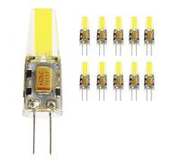 mengjay Lot de 10 ampoules LED G4 COB 2,5 W 190 lm Blanc froid 6000 K Angle d'éclairage 360° AC 12 V