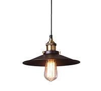 Mengjay Métal Retro Suspensions Luminaire Lampes Vintage Pendentif éclairage Ø30cm Industriel Antique Plafonnier Luminaire éclairage de Plafond E27 Lampe LED Antique Suspensions Luminaire