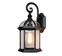 Mengjay Trade Applique Murale Extérieur Moderne luminaire LED Lampe Murale Étanche,Aluminium Appliques murales classique, Pavillon porche terrasse jardin allées escaliers Luminaire Extérieur