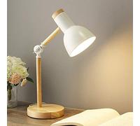 Mengjay Trade lampe de chevet flexible, E27 lampe de lecture blanche, lampe de bureau LED avec interrupteur,Lampe de Table en Métal Décorative,industriel rétro intérieur luminaire cadeau