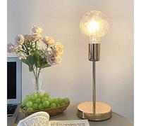 Mengjay Trade Vintage Village Style Bureau Lampe de Table Créative En Métal De Table Veilleuses, Lampes De Bureau De Chevet, Industrielle Métal Base E27 Lampe de chevet