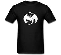 MENGJI Casual T-Shirt Men's Strange Music Tech N9Ne Logo Short Sleeves Black XXL
