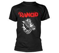 MENGJI Rancid Lets Go T-Shirt - Black S L