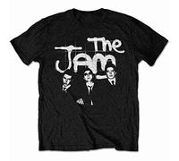 MENGJI The Jam - Unisex T- Shirt - B&W Group Shot - Cotton L