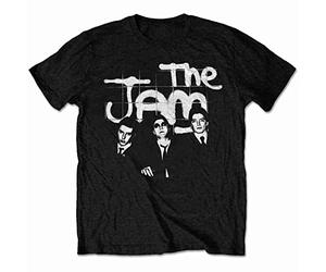 MENGJI The Jam - Unisex T- Shirt - B&W Group Shot - Cotton L