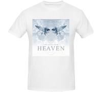 MENGJI Trendy T-Shirt Two Steps from Hell Two Steps hirts Mens Black S