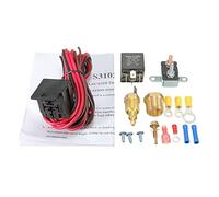 MENGKE 210-195/200-185/185-170 Degré moteur du ventilateur de refroidissement Thermostat Interrupteur de température du capteur 12V 5 broches Kit relais(200-185)