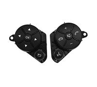 MENGKE 2pcs / Set de roue de voiture Boutons de commande de commutation multifonctionnels adaptés à Mercedes Benz GLK W204 W212 X204 Accessoires de voiture