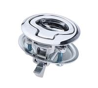 MENGKE 4X Flush Pull Cocker Hatch Loquet Bateau Marin Tournant Serrure de Serrure RV Yacht Camper Cabinet Cabinet Lock Flush Pull Loquet Slam