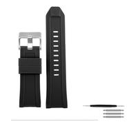 MENGKE Bande de montre de silicone de haute qualité en caoutchouc de silicone approprié compatible avec diesel DZ4318 / 4323/4283/7315/4427 Hommes imperméable douce grande bracelet 24mm26mm