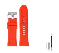 MENGKE Bande de montre de silicone de haute qualité en caoutchouc de silicone approprié compatible avec diesel DZ4318 / 4323/4283/7315/4427 Hommes imperméable douce grande bracelet 24mm26mm