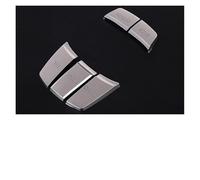 MENGKE Bouton de conversation de bouton de commande multimédia en aluminium convient à BMW 1 2 4 3 5 Séries X1 x3 x5 x6 gt i Conduire F30 E90 E92 E60 E61 Coiffure de voiture(For 5 PCS Button)