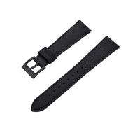 MENGKE Bracelet De Montre en Cuir Cousu Vintage À Dégagement Rapide, Bracelets De Montre en Cuir 18mm 19mm 20mm 21mm 22mm 23mm 24mm(Black Black_23mm)