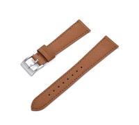 MENGKE Bracelet De Montre En Cuir Cousu Vintage, Nouveau Design À Dégagement Rapide, 18mm 19mm 20mm 21mm 22mm 23mm 24mm, Bracelets De Montre En Cuir Saffiano(Brown,19mm)