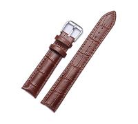 MENGKE Bracelet De Montre en Cuir De Remplacement Bracelet De Montre en Cuir for Hommes Femmes 12mm 14mm 16mm 18mm 19mm 20mm 21mm 22mm Bracelet De Montre(Brown,16mm)