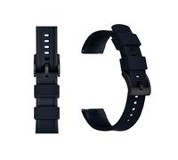 MENGKE Bracelet De Montre En Silicone 20mm 22mm, Bracelet De Montre En Caoutchouc À Dégagement Rapide For Hommes Et Femmes, Bracelet De Remplacement Étanche(Black 2,20mm)