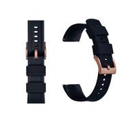 MENGKE Bracelet De Montre En Silicone 20mm 22mm, Bracelet De Montre En Caoutchouc À Dégagement Rapide For Hommes Et Femmes, Bracelet De Remplacement Étanche(Black 4,22mm)