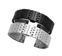 MENGKE Bracelet en acier inoxydable bracelet en acier inoxydable bracelet en acier inoxydable 12mm 14mm 16mm 17mm 18mm 19mm 20mm 21mm 22mm 23mm de 23mm(Silver,12mm)