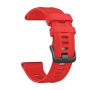 MENGKE Bracelet en silicone sport bicolore compatible avec Garmin Forerunner 965 955 Solar 945 935 745 22 mm Bracelet de rechange for bracelet de montre(Red,For Forerunner 955)