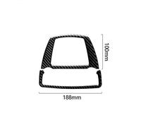 MENGKE Carbon Fibre de lecture Lampe Lampe Couvercle Couvercle Autocollant intérieur Design Adhésif Content for BMW 5 Séries F10 5GT F07 F25 X3 F26 X4 2011-2017