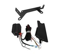 MENGKE Compatible With Jeep Wrangler JK 2007-2018 A Kit de panneau de commutateur de pilier 4 LED Système de contrôle de commutateur à bascule gauche main gauche