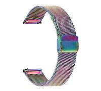 MENGKE Milanese En acier inoxydable Gandband Compatible With Samsung Galaxy Watch3 41mm 45mm Livraison rapide Strap de maille de maille à relâche 3 Bracelet Rose Gold(Colorful,45mm)