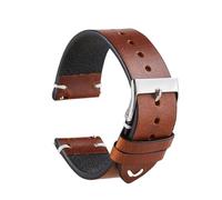MENGKE Nouveau Bracelet De Montre En Cuir Haut De Gamme 18mm 20mm 22mm Bracelet De Montre En Peau De Vache Noir Marron Rouge Bracelet À Dégagement Rapide Accessoires De Montre Bracelet De Montre(5_20m
