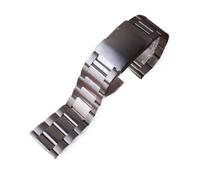 MENGKEG Bracelet De Montre Bracelets 18mm 20mm 22mm 24mm 26mm 28mm 30mm Bracelets De Montre En Acier Inoxydable For Hommes Compatible Avec Diesel Noir Argenté Métal Massif(Silver,24mm)