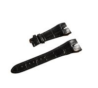 MENGKEG Bracelet De Montre En Cuir Véritable De 26 Mm Spécial Compatible Avec Le Bracelet De La Série Roger Dubuis(Black Without Buckle)