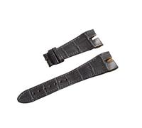 MENGKEG Bracelet De Montre En Cuir Véritable De 26 Mm Spécial Compatible Avec Le Bracelet De La Série Roger Dubuis(Blue Without Buckle)