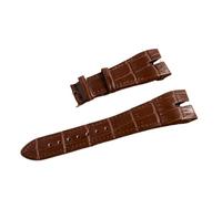 MENGKEG Bracelet De Montre En Cuir Véritable De 26 Mm Spécial Compatible Avec Le Bracelet De La Série Roger Dubuis(Brown Without Buckle)